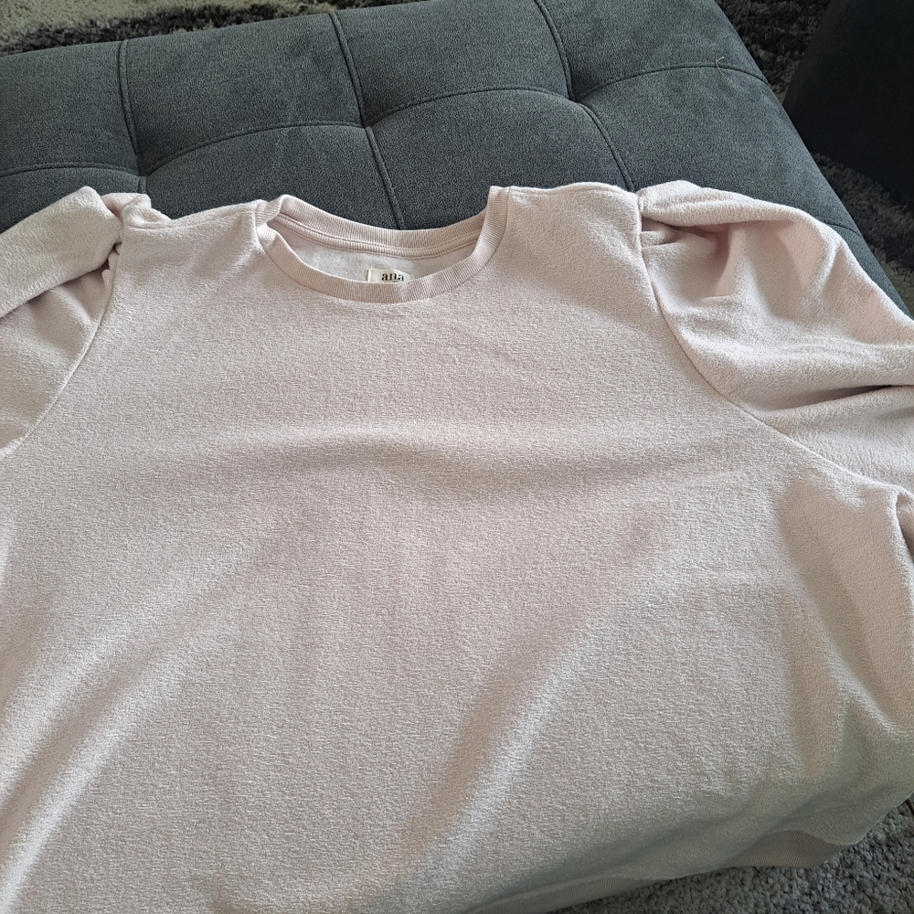 Light Pink Puff Sleeve Top